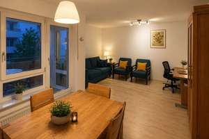 Stilvoll möblierte 3-Zimmer-Wohnung in Top-Lage – Heidelberg HBF, Balkon, TG-Stellplatz