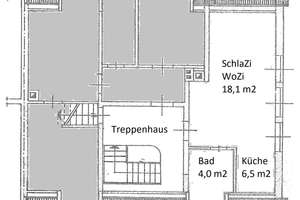 Schöne 1-Zimmer-Dachgeschosswohnung mit Einbauküche in der Sebaldus-Siedlung Erlangen