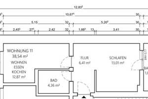 MEGA =》ALTENDORFERSTR. 12 / OASE AM KÜCHWALD, BALKON, WANNE !! – Altendorferstr. 12, 9113 Chemnitz – Vorschaubild 5