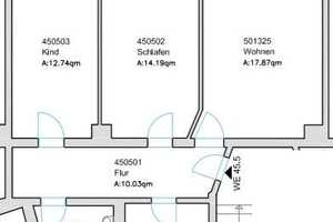 2. OG  - Eckbadewanne - EBK *** - WG-gerecht - frei ab 1.9.25 – Rembrandtstraße 45, 9111 Chemnitz – Vorschaubild 12