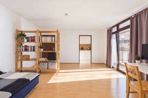 HEGERICH: Helle 1-Zimmer-Wohnung mit Westbalkon – vermietet in München-Obergiesing-Fasangarten!