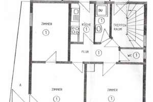 Helle 3-Zimmer-Whg., zentral, gepflegt mit Veranda+ Terrasse zum draußen sitzen – Silvrettastr. 46, 70327 Untertürkheim (Ortsteil), Stuttgart – Vorschaubild 1