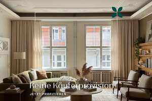 Exklusive 5-Zimmer-Altbauwohnung. Elegantes Gründerzeit-Juwel am Fürstenplatz. Keine Käuferprovision