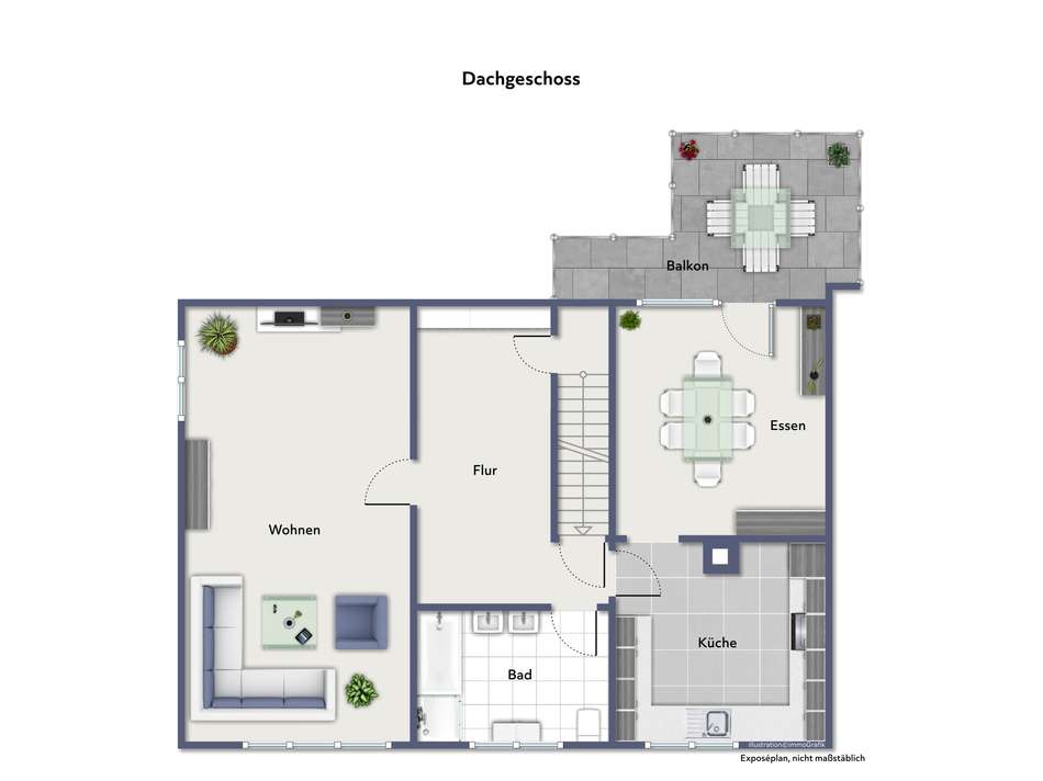 Grundriss Dachgeschoss