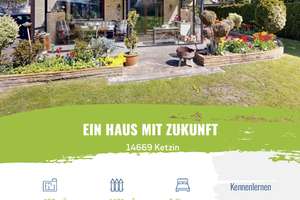 0 % Provision- Haus mit Zunkunft +  1.421 m² Grundstück + Blockhaus + Wintergarten – Die vollständige Adresse der Immobilie erhältst du vom Anbieter., 14669 Ketzin – Vorschaubild 3