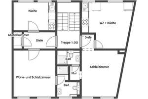Kapitalanlage mit Potenzial: Mehrfamilienhaus mit 5 Wohnungen in Mönchengladbach City nahe Abteiberg – Die vollständige Adresse der Immobilie erhältst du vom Anbieter., 41061 Gladbach, Mönchengladbach – Vorschaubild 26