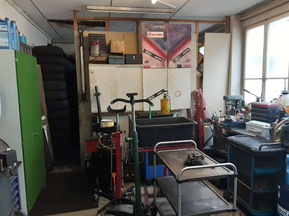 Werkstatt und Lager