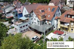 Wohn- und Geschäftshaus in Lomersheim | Zwei große Wohnungen, Gewerbeeinheit und eine Werkstatt
