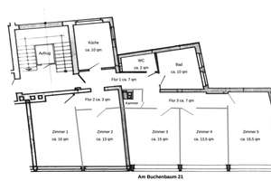 Helle WG-Wohnung mit Weitblick in zentraler Lage