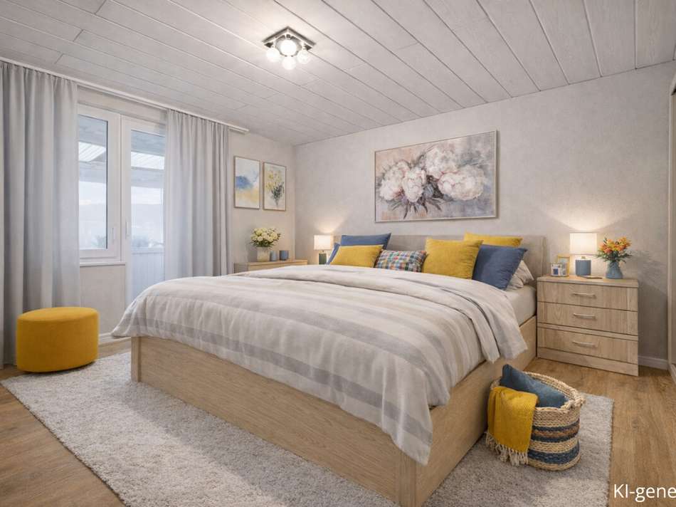 Schlafzimmer (KI-generiert)