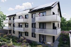 Sonnige Terrassenwohnung – 3 Zimmer, KfW 40, ohne Provision – Die vollständige Adresse der Immobilie erhältst du vom Anbieter., 71691 Freiberg am Neckar – Vorschaubild 1