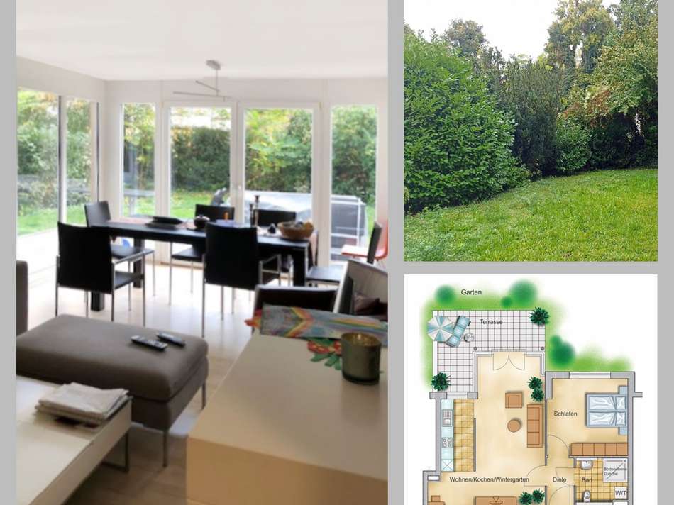 2-ZKB barrierefrei Garten