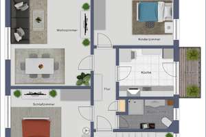 Renovierte 3-Zimmer Wohnung mit Balkon in Geestemünde – Ulmenstraße 25-27, 27570 Geestemünde, Bremerhaven – Vorschaubild 15