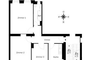 Friedenau! Die perfekte Kapitalanlage für die Zukunft: Altbauwohnung mit Balkon im Dornröschenschlaf – Die vollständige Adresse der Immobilie erhältst du vom Anbieter., 12159 Friedenau, Berlin – Vorschaubild 10