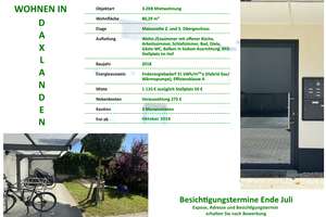 Fast neue Maisonette beim Naturschutzgebiet Fritschlach - Einbauküche, großer Balkon & Stellplatz – Die vollständige Adresse der Immobilie erhältst du vom Anbieter., 76189 Daxlanden, Karlsruhe – Vorschaubild 9