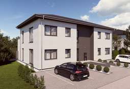 Modernes Mehrfamilienhaus