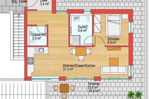 2-Zimmer Penthouse Wohnung in Laim – Aindorferstraße 72, 80686 St. Ulrich, München – Vorschaubild 11