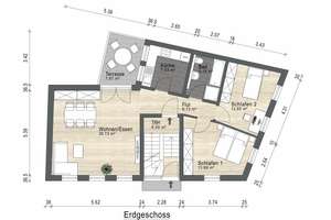 3 ZKB Neubauwohnung im Erdgeschoss – Berghofstraße 1, 55130 Laubenheim, Mainz – Vorschaubild 2
