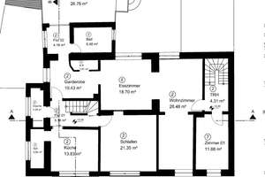 Gepflegtes 2-Familienhaus mit Garten + Garage, teilsaniert – Kirchenstraße 9-11, 66793 Saarwellingen – Vorschaubild 51