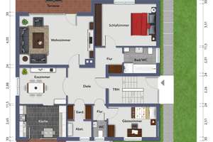 Ideal für langfristige Kapitalanleger: Gepflegtes 3-Parteienhaus 
mit Parkmöglichkeiten und Garten – Die vollständige Adresse der Immobilie erhältst du vom Anbieter., 67487 Maikammer – Vorschaubild 15