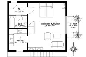 AIGNER - Wohnen über zwei Ebenen – Dachgeschoss-Maisonette mit Balkon in Obermenzing – Die vollständige Adresse der Immobilie erhältst du vom Anbieter., 81247 Obermenzing, München – Vorschaubild 7