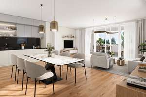 Moderne Penthouse Wohnung auf dem Kaßberg - KfW40 / Tiefgarage / Aufzug – Kaßbergstraße 14, 9112 Kaßberg, Chemnitz – Vorschaubild 1