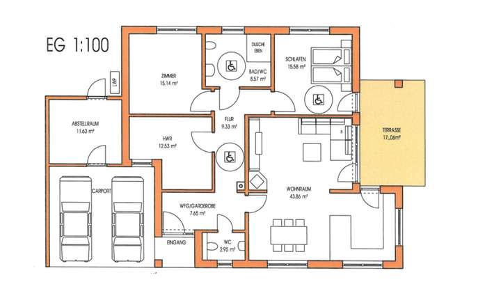 Hausbeispiel  Bungalow