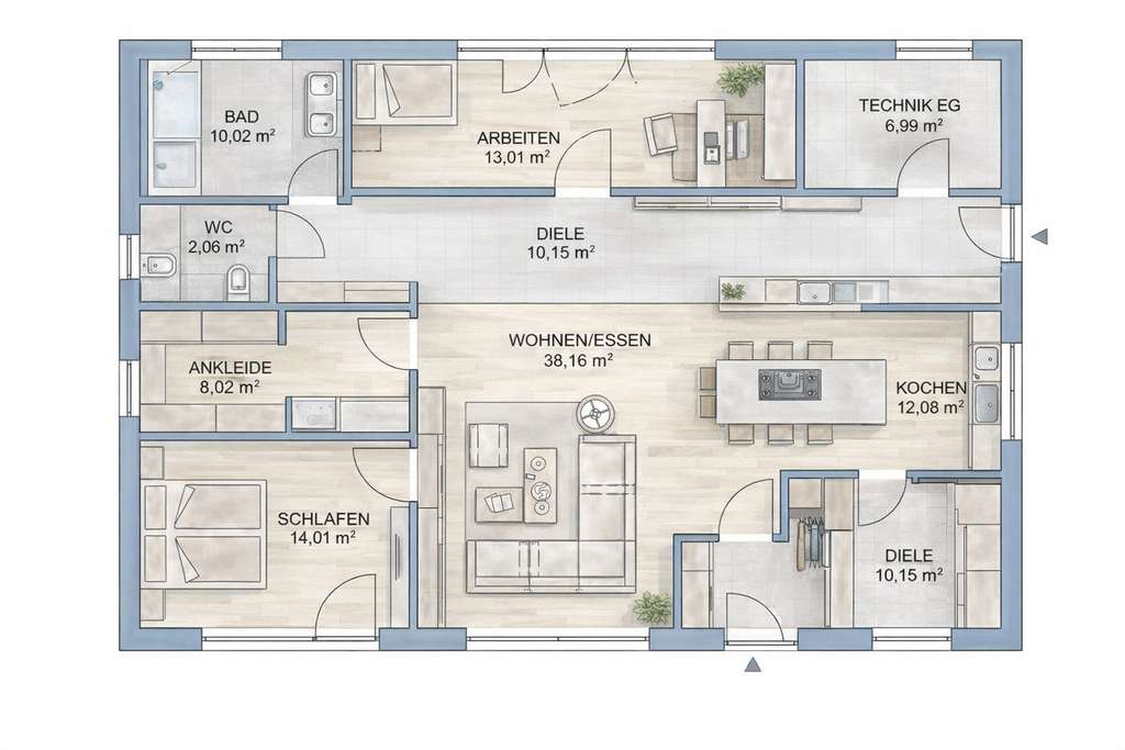 Immobilie in Pfofeld - Dein Null-Energie-Kosten-Haus KAMPA - Bild 2