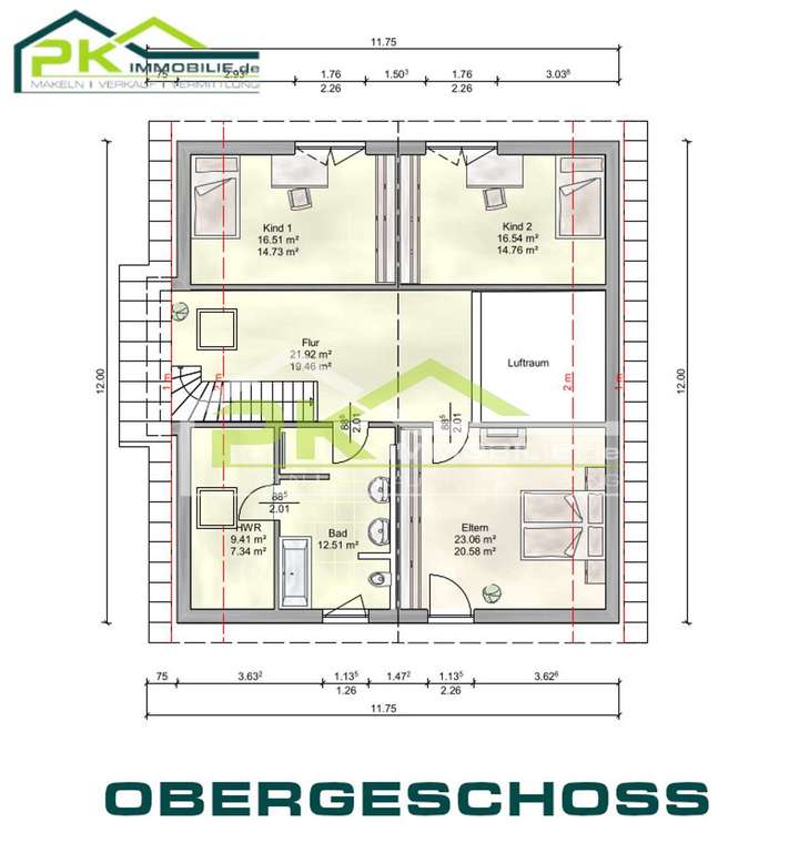 Grundriss DG