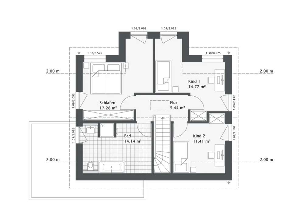 Grundriss DG