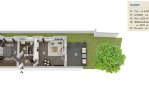 HEIMAT 8 Wohnung 3 – Das GARTENHIGHLIGHT – Die vollständige Adresse der Immobilie erhältst du vom Anbieter., 85551 Kirchheim bei München – Vorschaubild 6