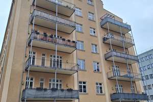 Unvermietete 3 Zimmer Wohnung ca. 97,52 qm, WC, Küche, Bad, Balkon mitten in der Leipziger City