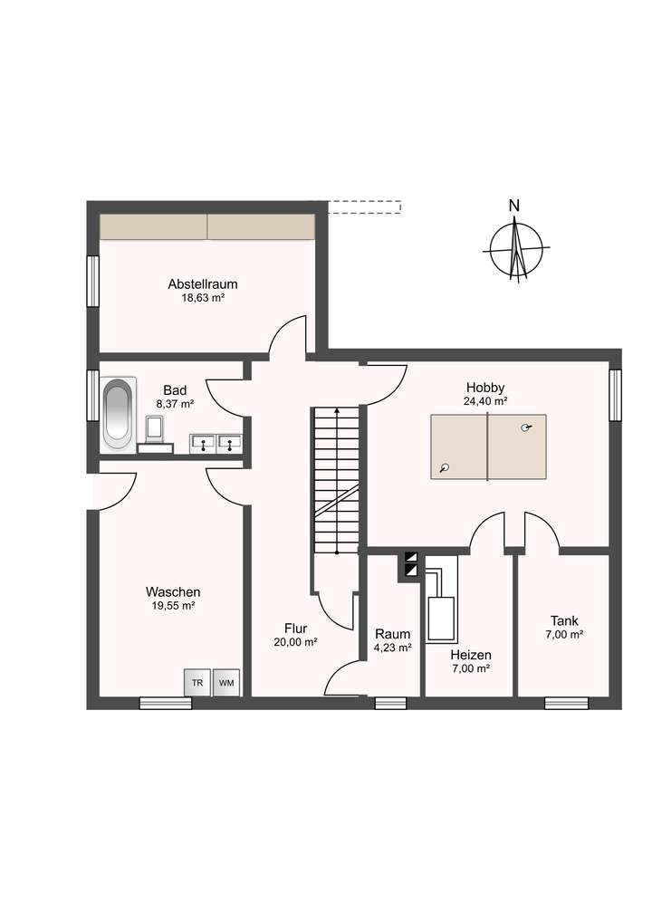 Lageplan Keller