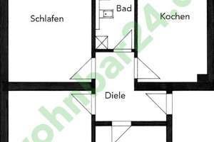 [] gohlis-mitte [] vermietete 3-raum im HP [] balkon [] dielenboden [] tageslichtbad [] – Corinthstraße 24, 4157 Gohlis-Mitte, Leipzig – Vorschaubild 3