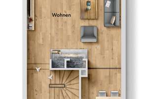 Familienfreundliches Reihenmittelhaus mit Garten, Kamin und Garage in schöner Wohnlage von Wickede – 44319 Wickede, Dortmund – Vorschaubild 14
