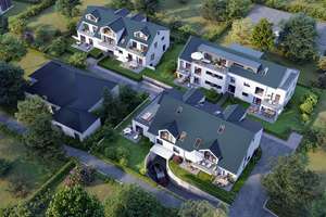 Neubau von exklusiven Eigentumswohnungen in Braunschweig, Ortsteil Schapen, KFW 40 EE, Maisonette