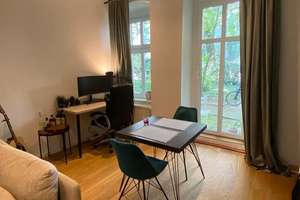 Möblierte 1,5-Zi.-Wohnung in Neukölln – Anmeldung für 2 Personen möglich! – Pflügerstraße 64, 10247 Neukölln (Ortsteil), Berlin – Vorschaubild 1