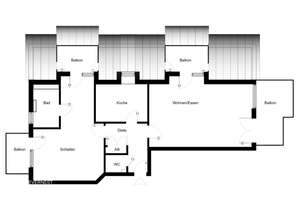 Moderne Dachgeschosswohnung mit traumhaftem Ausblick – 53129 Dottendorf, Bonn – Vorschaubild 13
