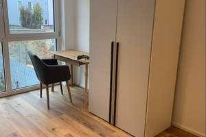Apartment Nr. 1.18  - 1 Zimmer - möbliert mit Küche – Pestalozzistraße 11, 86154 Links der Wertach-Süd, Augsburg – Vorschaubild 9
