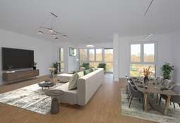 Visualisierung Wohn- und Esszi