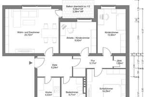Attraktive 4-Zimmer-Wohnung nahe Klinikum Links der Weser – technisch modernisiert – Die vollständige Adresse der Immobilie erhältst du vom Anbieter., 28277 Kattenturm, Bremen – Vorschaubild 15