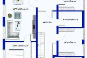 Familien-Bungalow + Einliegerwohnung– großes Potenziall – Rheingau-Taunus-Kreis – Vorschaubild 18