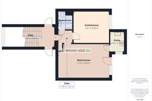2 Zimmer, 2 Balkone in Laim! – Droste Hülshoff Str. 8, 80686 Friedenheim, München – Vorschaubild 9