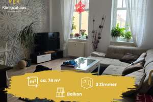 Gemütlich und hell - 3 Raum Wohnung mit Balkon im Herzen von Gera zu verkaufen – Die vollständige Adresse der Immobilie erhältst du vom Anbieter., 7545 Stadtmitte, Gera – Vorschaubild 2