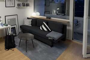 Möblierte 1,5-Raum-Wohnung mit Balkon und Einbauküche in München – Volkartstrasse 34, 81673 Dom Pedro, München – Vorschaubild 9