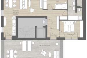 Erstbezug: 3-Zimmer Wohnung mit Dachterrasse im Sternhof Regensburg – Guerickestrasse 6, 93053 Kasernenviertel, Regensburg – Vorschaubild 2
