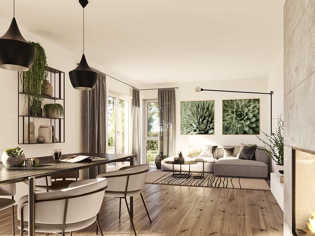 Immobilie in Ottobrunn - Plus-Energie Doppelhaushälfte auf Grundstück in Toplage - Bild 3