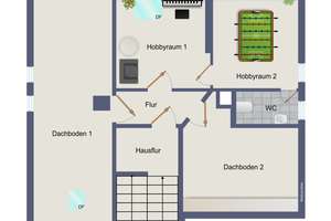 Familienidylle : Zentrumsnahes Zweifamilienhaus mit großem sonnigen Garten ! – Die vollständige Adresse der Immobilie erhältst du vom Anbieter., 72793 Pfullingen – Vorschaubild 37