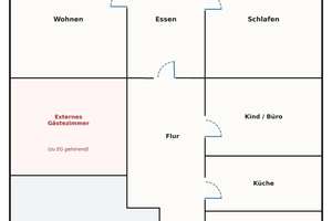 Gepflegte 4 Zimmer Wohnung im Ortskern von Ronnenberg – Die vollständige Adresse der Immobilie erhältst du vom Anbieter., 30952 Ronnenberg – Vorschaubild 14