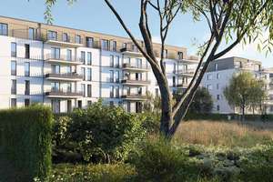 Modernes Penthouse – Erstbezug mit großer Terrasse im Neubau Quartier HUGOS in Berlin-Mariendorf – An der alten Gärtnerei 36 40, 12109 Mariendorf, Berlin – Vorschaubild 2